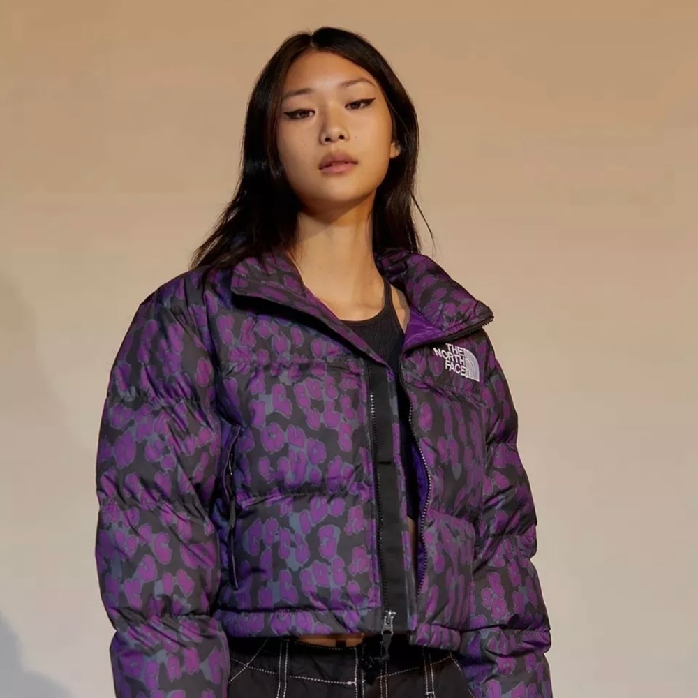 North face Nuptse short jacket